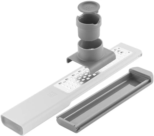 Zwilling 36610-002-0 Flat Grater, Grey Plastic, 51.1 mm x 269 mm x 52.1 mm (50 x 51 x 269 mm / Gray)