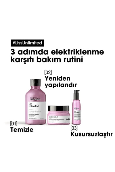 L'Oreal Professionnel Paris Liss Unlimited Shampoo 300 ml (300 ml) — view 9