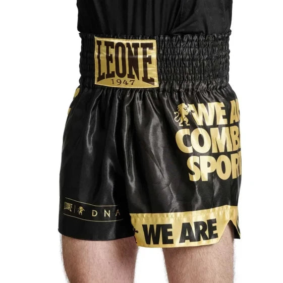 LEONE1947 DNA Kickboxing and Muay Thai Shorts (L / Black)