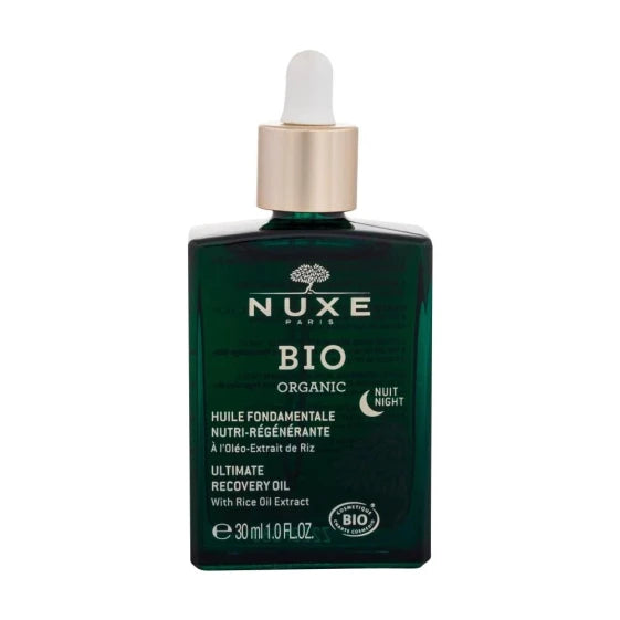 NUXE Organic Ultimate Night Recovery Facial Oil 30 ml for Women (30 ml)