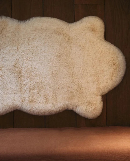 Zarahome Small Irregular Fuzzy Rug (60 x 90 cm) — view 14