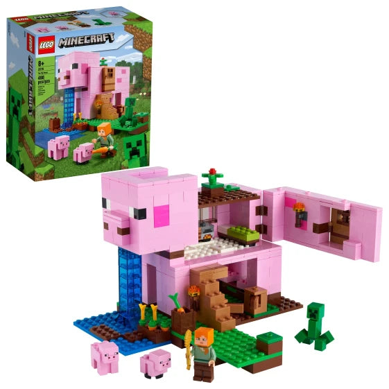 LEGO 21170 Pig House (12.4 x 26.2 x 22.2 cm; 864 Grams / Multicolor) — view 4