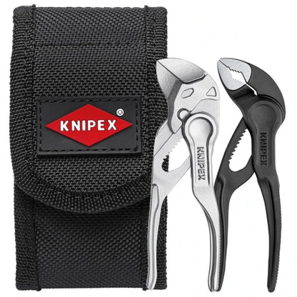 KNIPEX Plier Set XS 2-Piece 00 20 72 V04 (30 x 110 x 45 mm / Black)