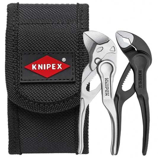 KNIPEX Plier Set XS 2-Piece 00 20 72 V04 (30 x 110 x 45 mm / Black)