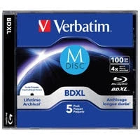 Verbatim M-DISC Lifetime Archival BDXL 100GB Single Disc Jewel Case