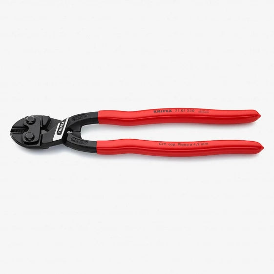 KNIPEX CoBolt XL bolt cutter pliers, plastic, red, 25 cm, 465 g (250 x 55 x 20 mm / Red)