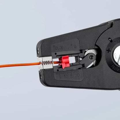 KNIPEX PreciStrip 16 Insulation Stripper (Red) — view 10