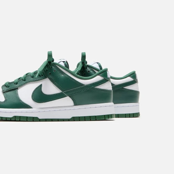 Nike Dunk Low Retro - White/Team Green/Total Orange - 9 (9) — view 3