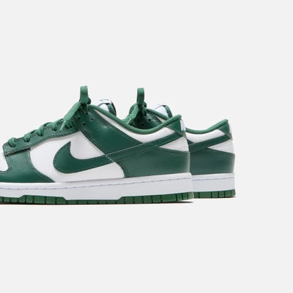 Nike Dunk Low Retro - White/Team Green/Total Orange - 9 (9) — view 3