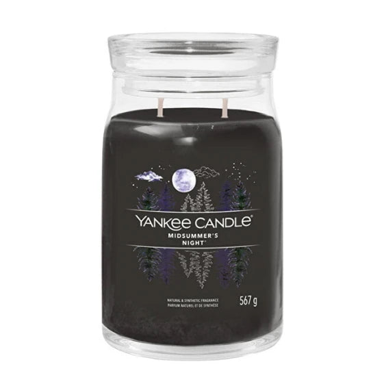 Yankee Candle Signature Large Glass Aromatic Candle Midsummer's Night 567 g