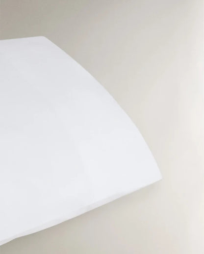 Zarahome Percale Pillowcase (200 Thread Count) (50 x 75 cm / White) — view 12