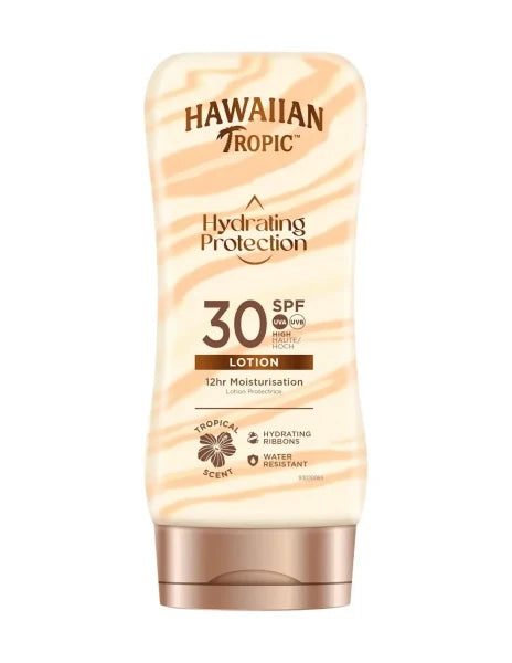 Hawaiian Tropic Hydrating Sun Cream SPF 30 Lotion 180 ml (180) — view 3