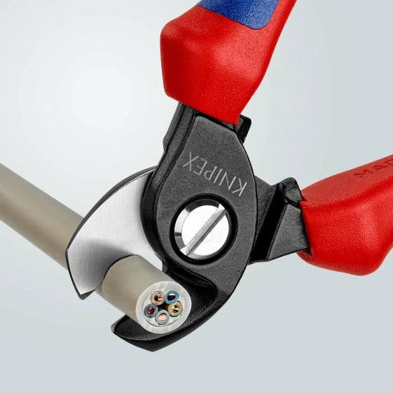 KNIPEX Cable Shears 165 mm 95 12 165 (Blue) — view 4