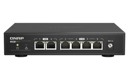 Qnap Systems QNAP QSW-2104-2T Unmanaged 2.5G Ethernet (100/1000/2500) (Black)