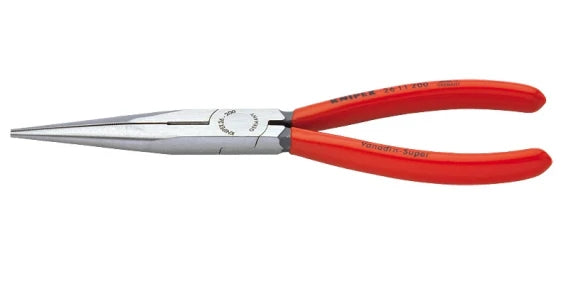 KNIPEX 26 11 200 Side-Cutting Pliers, 2.5 mm, 7.3 cm, Steel, Plastic, Red (Blue) — view 2