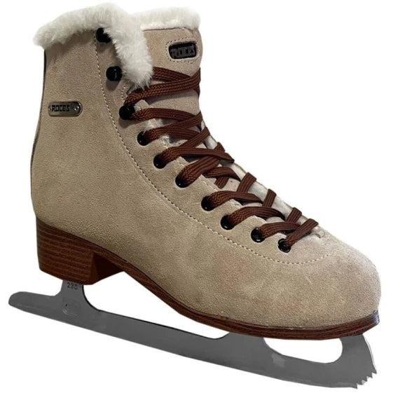ROCES Suede Eco Fur Ice Skates (EU 38 / Suede Brown) — view 4