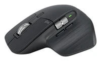 Logitech MX Master 3S Wireless Mouse - Right-hand - Laser - RF + Bluetooth - 8000 DPI - Graphite (84.3 x 84.3 x 51 mm