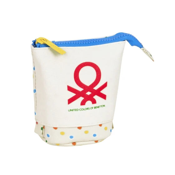 Benetton Topitos White School Pencil Case with 32 Pieces (8 x 19 x 6 cm) (Multicolor) — view 5
