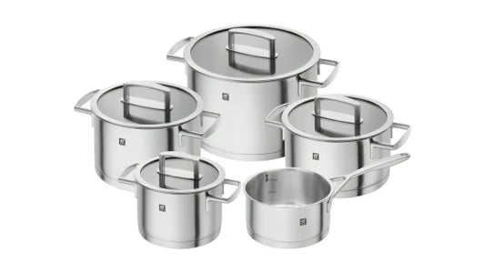 ZWILLING Vitality 5-Piece Pot Set (Silver)