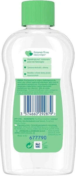 Johnsons Baby Johnson's Baby Gentle Body Oil with Aloe for Babies and Newborns (200 ml) — view 2