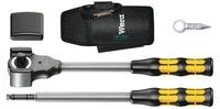 Wera Koloss 8002 C 1/2-inch Ratchet Set (Yellow)