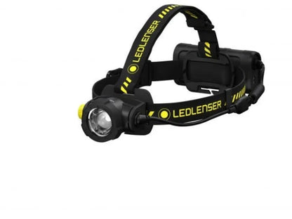 LED Lenser H15R Work Headband Flashlight, Black/Yellow, IP67, 2500 lm (Black) — view 4