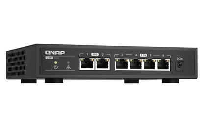 Qnap Systems QNAP QSW-2104-2T Unmanaged 2.5G Ethernet (100/1000/2500) (Black) — view 4