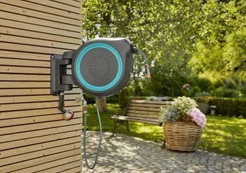 Gardena 18625-20 Wall-mounted Automatic Reel Black/Blue 30 m (Blue) — view 6
