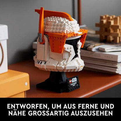 LEGO Star Wars 75350 Commander Cody Clone Trooper Helmet, Adult Buildable Model (19.1 x 35.4 x 11.8 cm; 955 Grams — view 6