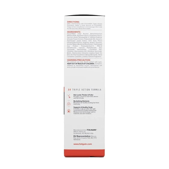 Foligain Triple Action Anti-Hair Loss Conditioner for Men 236 ml — view 5