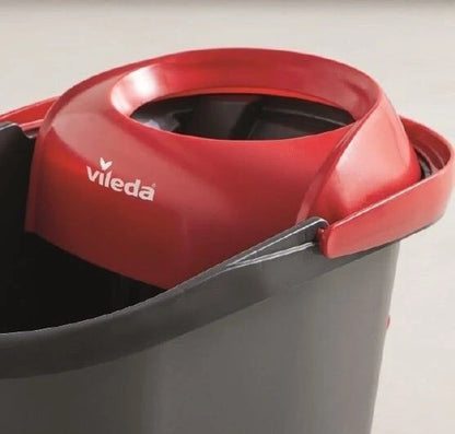 Vileda Turbo Ultramat Bucket and Mop Set (Black / Red) — view 11