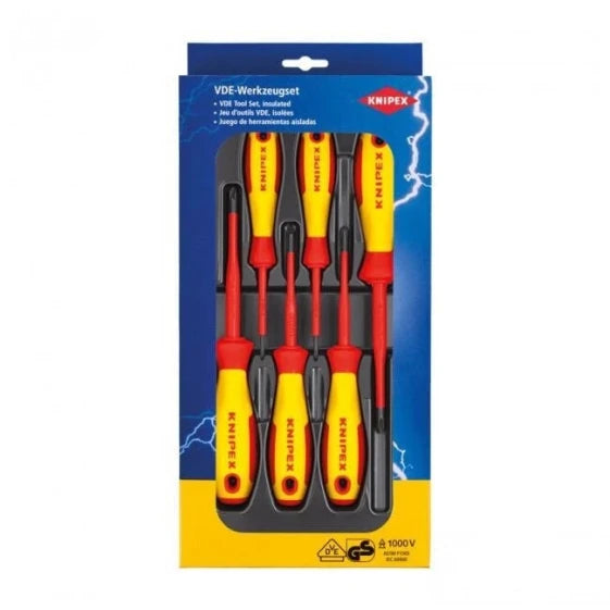 Knipex 00 20 12 V05 Thin Screwdriver Set (Gray)