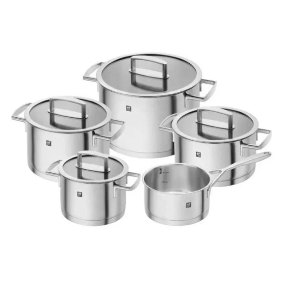 ZWILLING Vitality 5-Piece Pot Set (Silver) — view 2