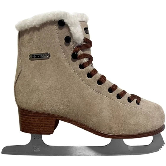 ROCES Suede Eco Fur Ice Skates (EU 38 / Suede Brown) — view 5
