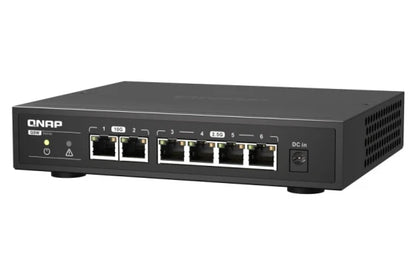 Qnap Systems QNAP QSW-2104-2T Unmanaged 2.5G Ethernet (100/1000/2500) (Black) — view 10