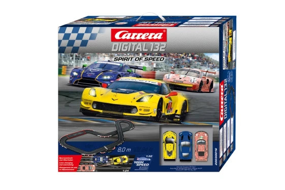 Carrera Spirit of Speed Toy Car Track 20030016 (Blue; Orange; Yellow)