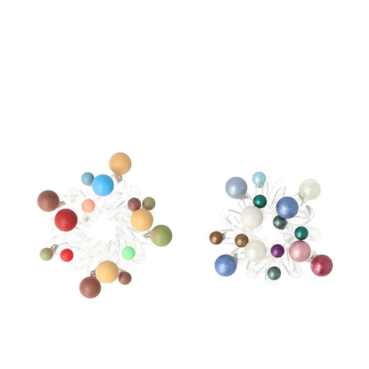 Rubber Balls for Telephone Cable, Matte and Gloss, 2 pcs