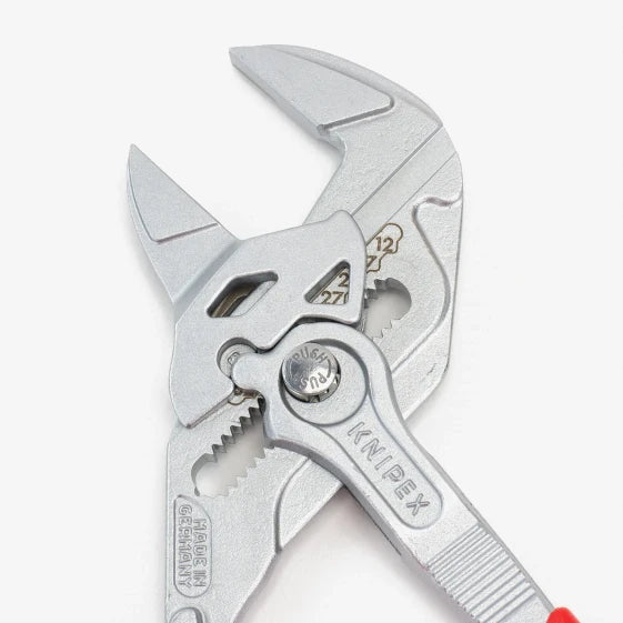 KNIPEX 86 05 250 Slip-joint pliers, 25 cm, 4.6 cm, chromium-vanadium steel, plastic handles, blue/red — view 5