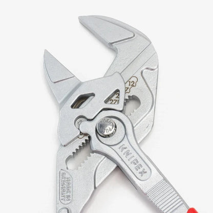 KNIPEX 86 05 250 Slip-joint pliers, 25 cm, 4.6 cm, chromium-vanadium steel, plastic handles, blue/red — view 5
