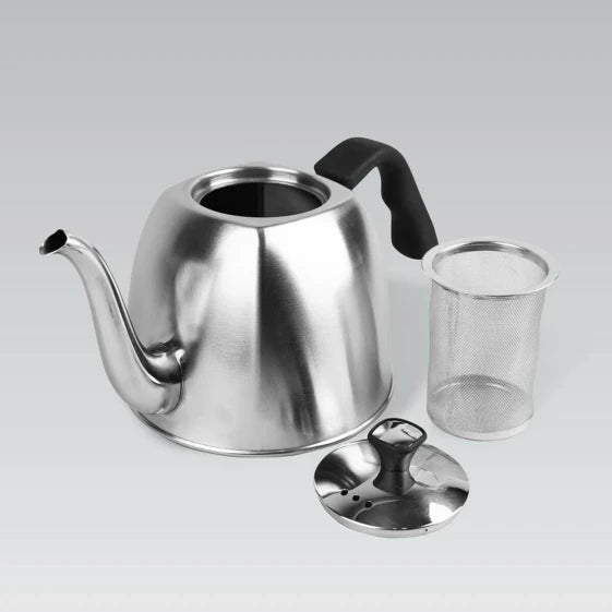 Feel-Maestro Feel Maestro MR-1333-Tea Kettle Black Stainless Steel Plastic 1.1 L (Silver) — view 4