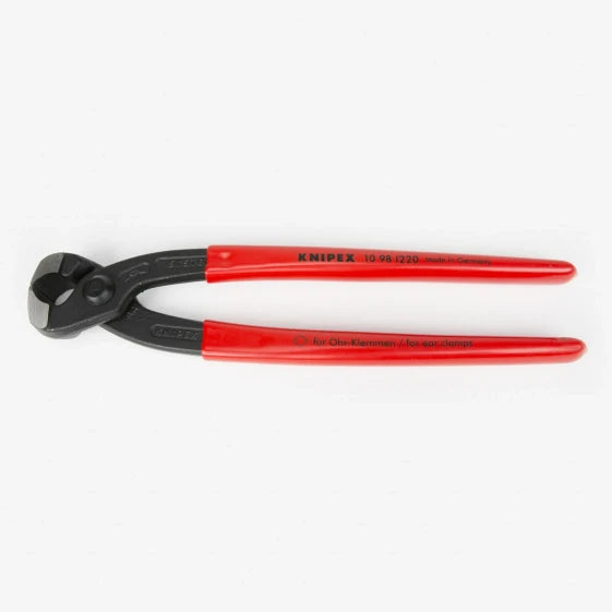 KNIPEX 10 98 I220 Ear Clamp Pliers 220 mm (Red)