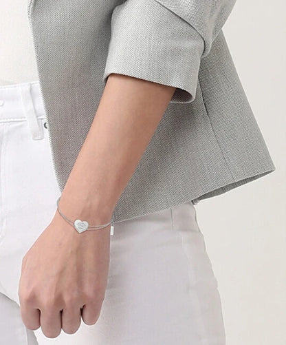 Lacoste Romantic Steel Heart Bracelet 2040396 (Silver) — view 5
