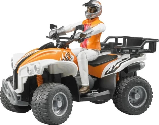 BRUDER Quad with 63000 Driver (Multicolor)