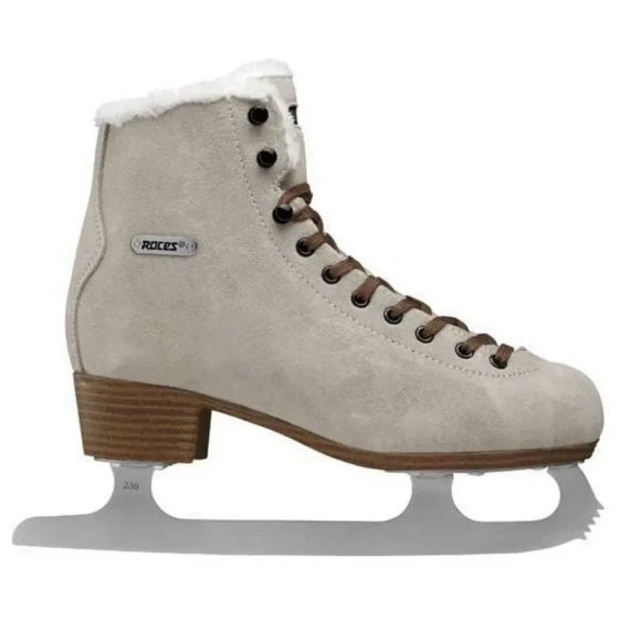 ROCES Suede Eco Fur Ice Skates (EU 38 / Suede Brown) — view 2