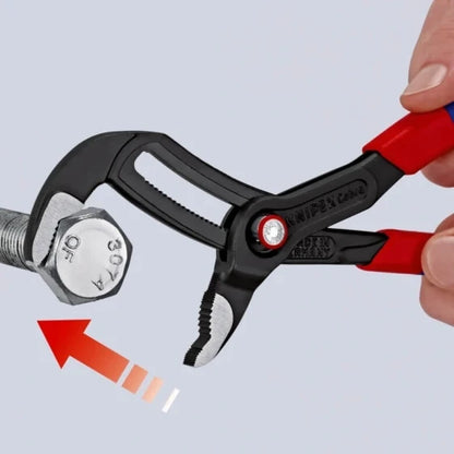 KNIPEX 87 21 250 Tongue-and-Groove Pliers, 25 cm, 5 cm, 4.6 cm, Chromium-Vanadium Steel, Red (Red) — view 14