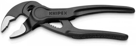 KNIPEX Cobra XS slip-joint pliers 10 cm, 2.4 cm, metal, black, 63 g (Black) — view 2