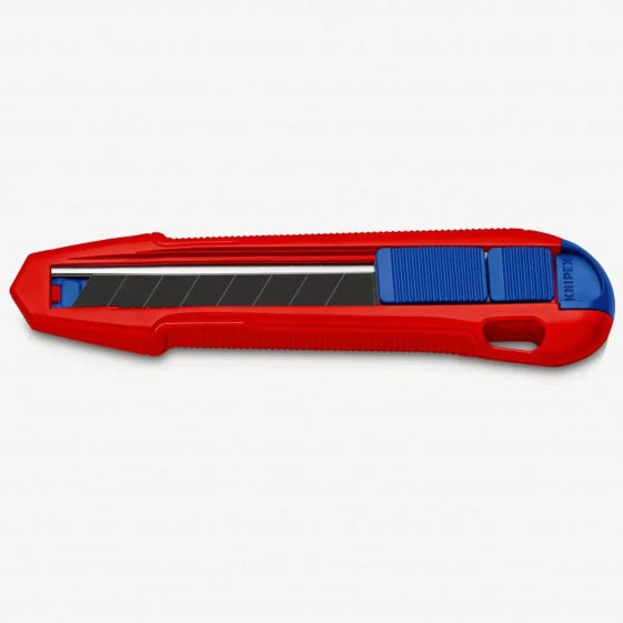 KNIPEX CutiX Universal Knife 0308753 with Blade Stabilization 165 mm (Black)