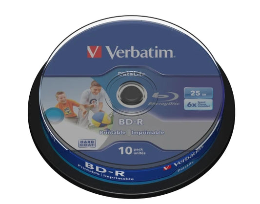 Verbatim DataLife BD-R 25 GB 6x Spindle 10 pcs