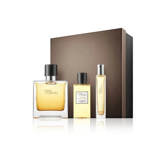 Hermes Hermès Terre d'Hermès Set with Mini Perfume and Hair & Body Shower Gel — view 2