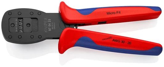 KNIPEX 97 54 25 Crimping Tool (Red)